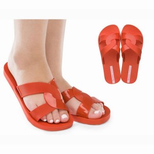 Chanclas Ipanema Feel Mujer Rojas | 95140ZQGT