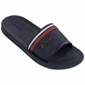 Chanclas Ipanema Strike Plus Niños Azul Marino Rojas | 92076GCFQ