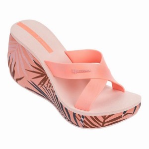 Chanclas Ipanema X Wedge Mujer Rosas | 83965WGZH