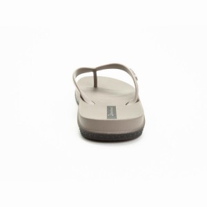 Chancletas Ipanema Ana Lapa Hombre Gris Negras | 21483JADF