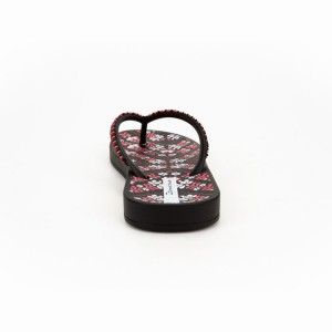 Chancletas Ipanema Ana Lovely II Niños Negras Rosas | 42589YUKJ