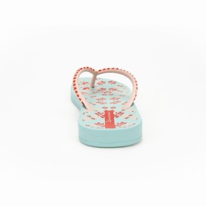 Chancletas Ipanema Ana Lovely II Niños Verde Rosas Rojas | 45906BHGX