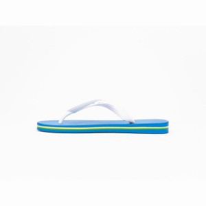 Chancletas Ipanema Brasil Classic II Ad Hombre Azules Blancas | 78196YLBR