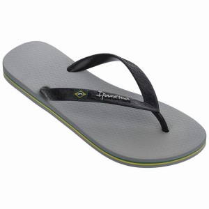 Chancletas Ipanema Brasil Classic II Ad Hombre Gris Negras | 73068EQAZ