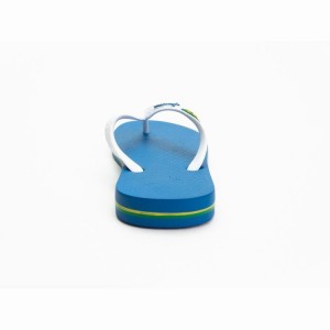 Chancletas Ipanema Brazil Niños Azules Blancas | 61504KZIX