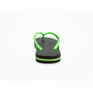 Chancletas Ipanema Brazil Niños Negras Verde | 23965PITO