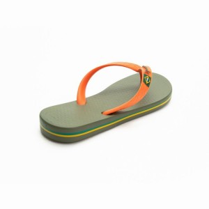 Chancletas Ipanema Brazil Niños Verde Naranjas | 09867XMVY