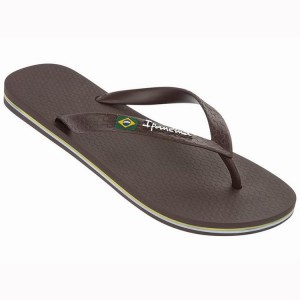 Chancletas Ipanema Classic Brazil II Hombre Marrones | 60457SVRM