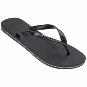 Chancletas Ipanema Classic Brazil II Hombre Negras | 39804DOXA