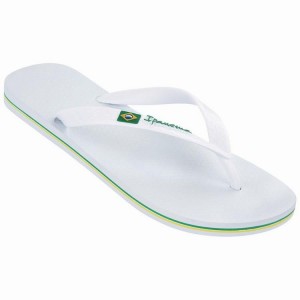 Chancletas Ipanema Classic Brazil II Hombre Blancas | 64910TIZB
