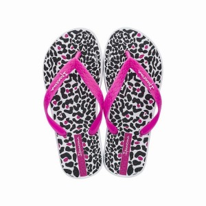 Chancletas Ipanema Classic VIII Niños Blancas Rosas Negras | 12935ZWSF