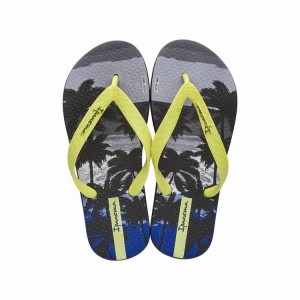 Chancletas Ipanema Classic VIII Niños Gris Amarillo | 01725UJGS