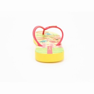 Chancletas Ipanema Fun V Niños Amarillo Rosas | 64152XFMS