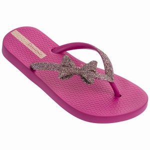 Chancletas Ipanema Lolita IV Niños Rosas Doradas | 01249EYMI
