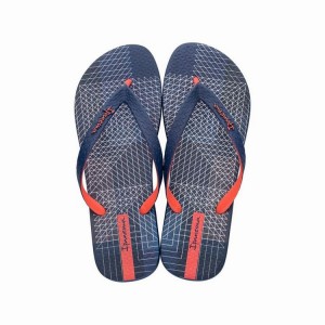 Chancletas Ipanema Parati II Hombre Azules Naranjas | 87492BEHV