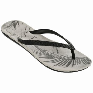 Chancletas Ipanema RJ Hombre Beige Negras | 18672ZMWO