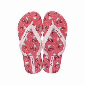 Chancletas Ipanema Temas IX Niños Rojas Rosas | 95328CUJF
