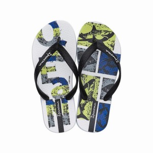 Chancletas Ipanema Temas XIII Niños Blancas Negras | 39025YZHD