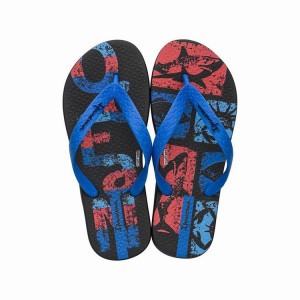 Chancletas Ipanema Temas XIII Niños Negras Azules | 92736SLIG