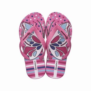Chancletas Ipanema Temas XIII Niños Rosas Blancas | 68307KSLA