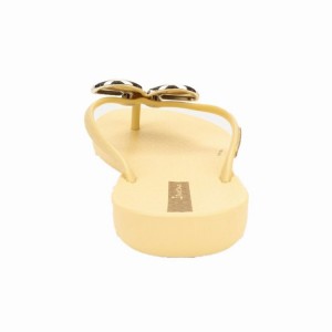 Chancletas Ipanema Wave Heart Niños Amarillo | 74125UGRS